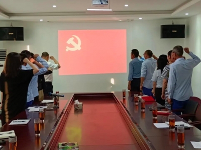 不忘初心，砥礪前行——?jiǎng)?chuàng)輝電氣黨支部開(kāi)展“對(duì)黨說(shuō)句心里話(huà)”主題黨日活動(dòng)